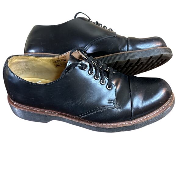 Dr. Martens Doc Leigh Black 5-Eye Toe Cap Oxfords Shoes Men’s US 9 See Desc!! - Picture 2 of 12